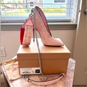 NEW Christian Louboutin A.B. Charm Shoulder Bag